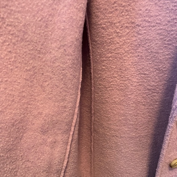 J. Crew size 2 Lavender Boiled Wool Blend Topcoat - Picture 6 of 10